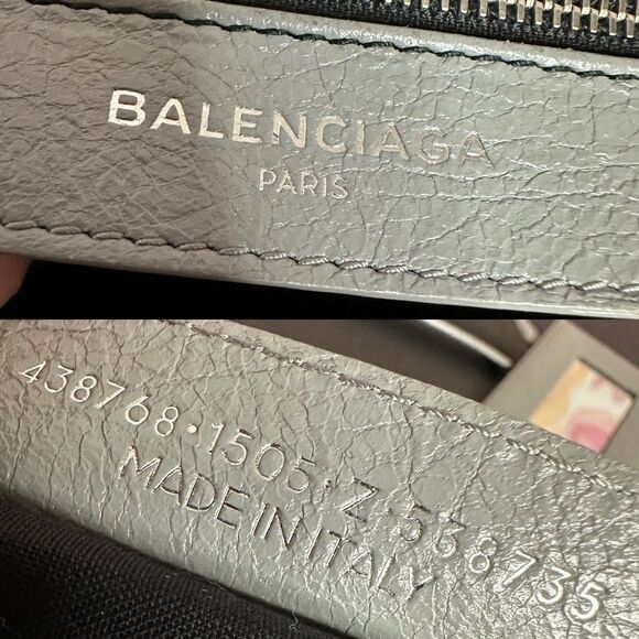 💯Authentic Balenciaga Silver Metalic Crossbody🍀 - Picture 17 of 17